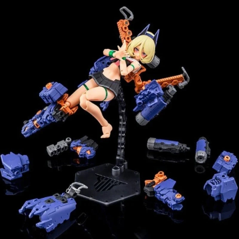 Kotobukiya Original Genuine Megami Device Buster Doll Tank 1/1 Midnight Fang Mobile Suit Girl Assembly Model Toys Action Figures
