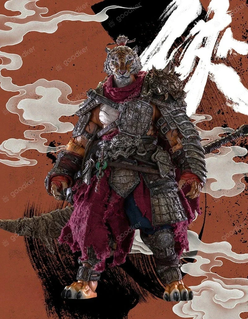 Maestro Union MU-FP007 1/12 Tiger Action Figure FuRay Planet Series 22cm Action Collectible Model  Assemble Toys Gift in Stock