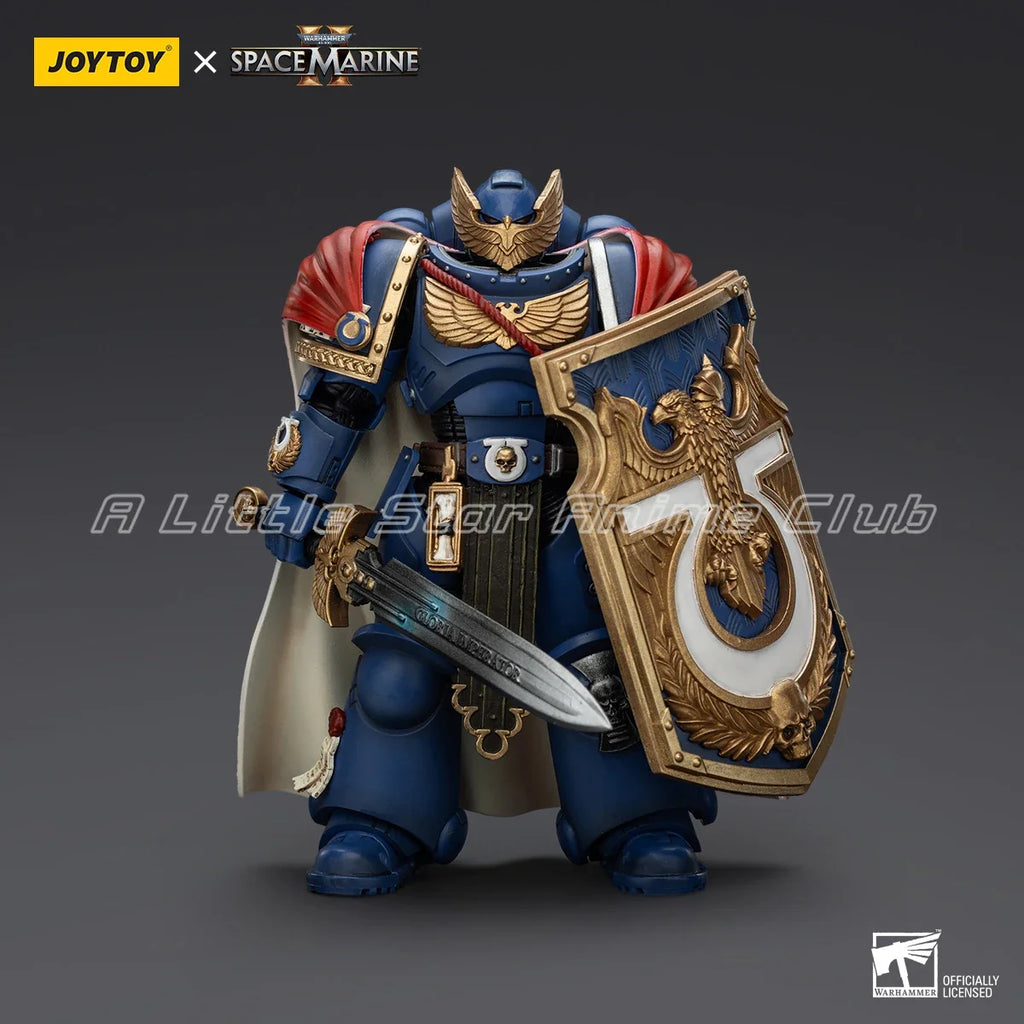 In Stock Original JOYTOY Warhammer 40000 Ultramarines Victrix Honor Guard with Storm Shield and Power Sword Model Toys