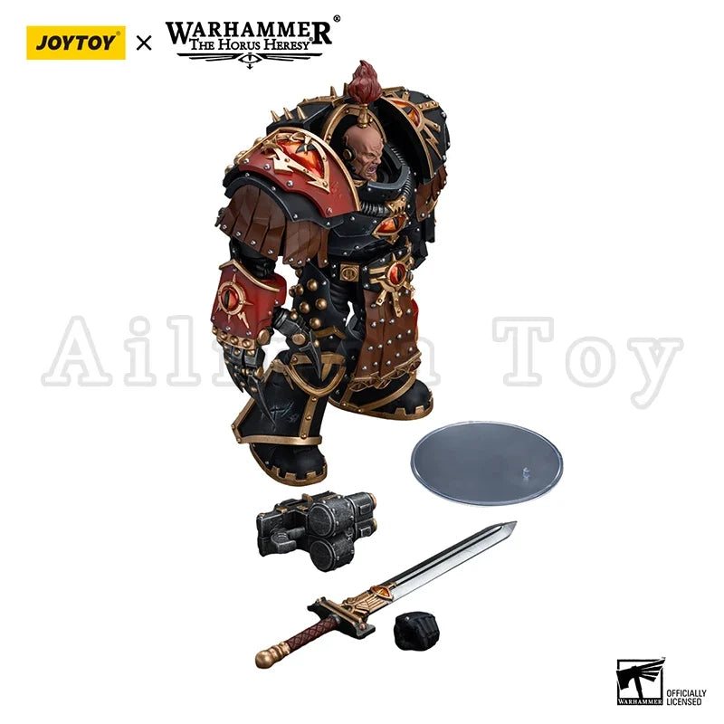 JOYTOY 1/18 Action Figure The Horus Heresy Sons of Horus Ezekyle Abaddon First Captain of the XVlth Legion Anime