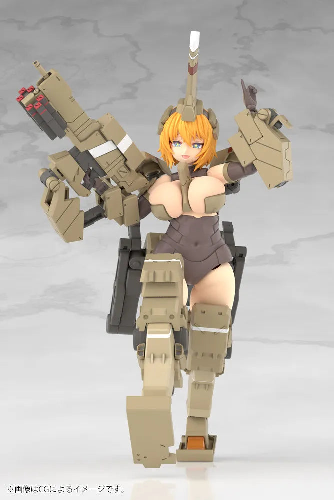 Original Kotobukiya FG124 Kaiten Ko Action Figure Frame Arms Girl Mobile Suit Girl Doll Figures Assembled Model Kit Toys Gifts