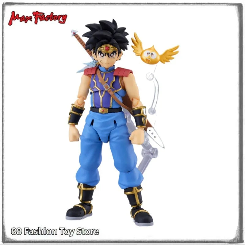 Auf Lager Original Max Factory Dai Gome GSC Figma 500 Dragon Quest: Dai - Das Abenteuer von Dai Anime-Actionfiguren Spielzeug für Jungen und Mädchen