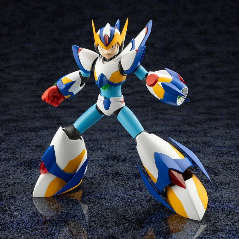 In stock 100% Original 1/12 Kotobukiya KP701 RockmanX Mega Man X Falcon Armor Plastic Model Kit Anime Action Figures Model Toys