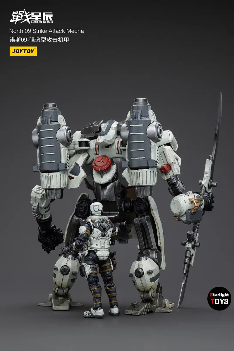 JOYTOY 1/18 Action Figure North 09 Strike Attack Mecha Toys Model Collection Gifts
