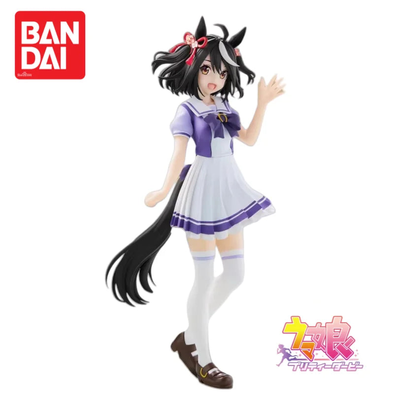 In Stock Original Bandai Banpresto Pretty Derby Oguri Cap Action Figure Figurine Model Ornaments Brand New Boxed 100% Genuine