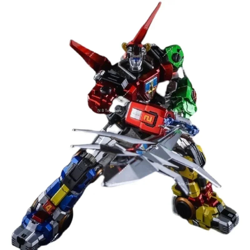 Metal Alloy Figure Voltron Defending, Transformation of Titan Power TP-01, TP01, TP01B, TP-01B, Beast, King Lion