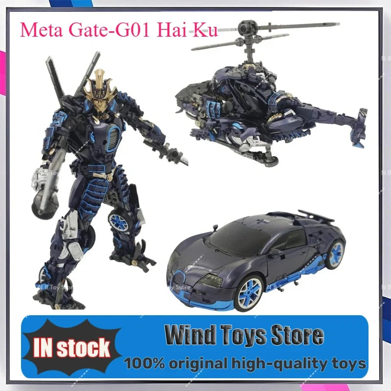 INSTOCK Transformation MetaGate-G01 MG01 Haiku Action Figures Samurai Drift Mecha Doll Toy Model  Collect Gift