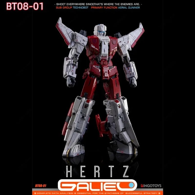 [Auf Lager] Heißbegehrtes Spielzeug BINGOTOY BT08-01 Computron Strafe Actionfigur Jungen Geburtstagsgeschenk Sammlung