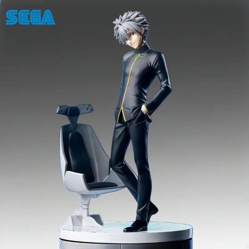 In Stock Sega Original New Century Evangelion Nagisa Kaworu Luminasta Action Figure Model Doll Brand New Boxed Collectible