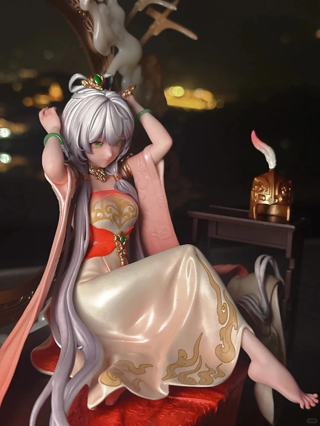 New In Stock Bearpanda Vsinger Virtual Idol  Luo Tianyi 1/6 Action Figure  Mulan Lyrics Ver Model Game Accessories Toy Gift