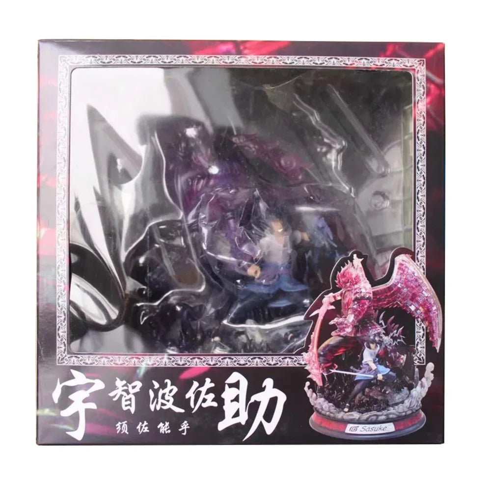 Naruto Shippuden Anime Figurine Model Susanoo Sasuke Action Figure Itachi Figures 38cm Statue Collection Toy Madara Figma