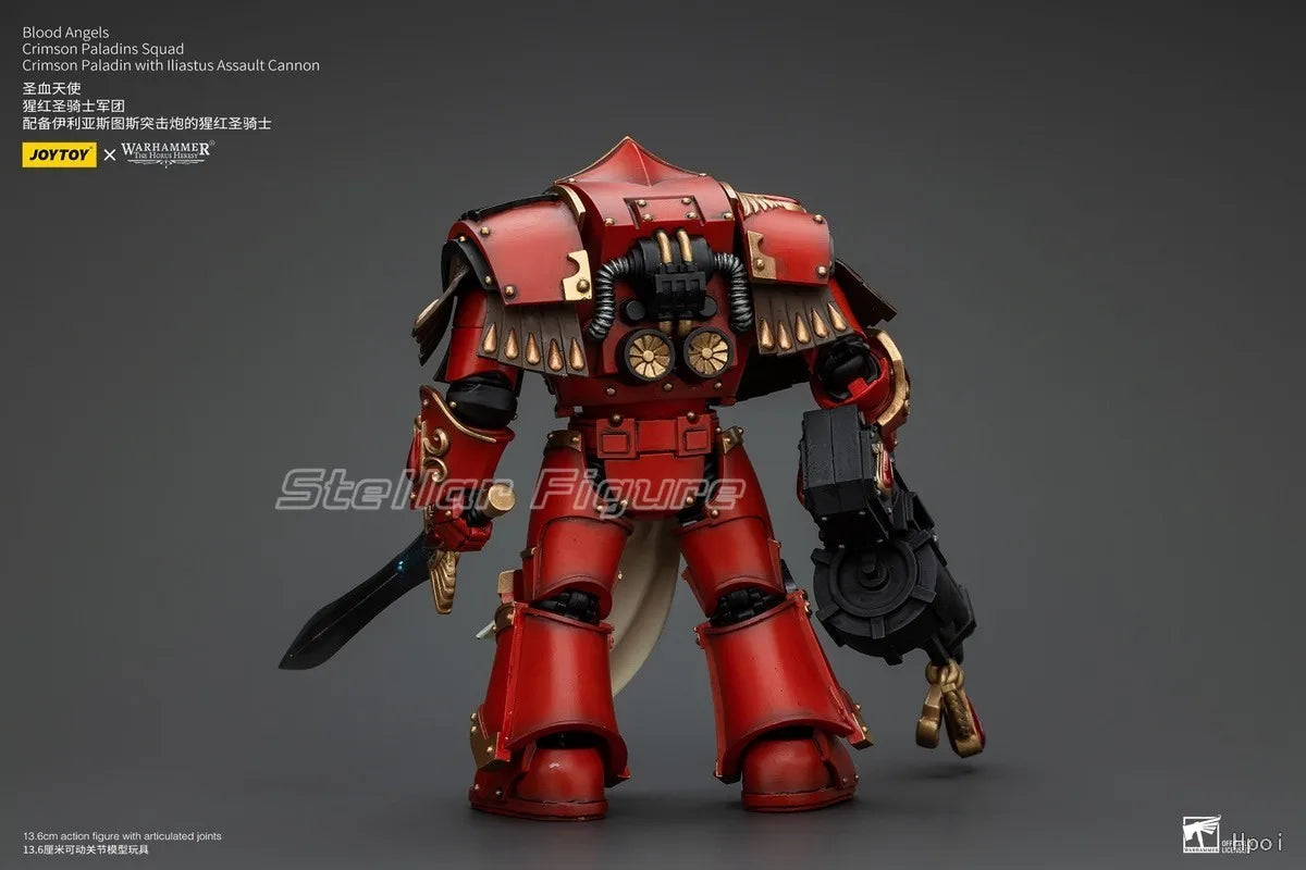 【SF】JOYTOY 1/18 Action Figure Warhammer 40K  Blood Angels Crimson Paladins Squad  Prime Model Toy Gift