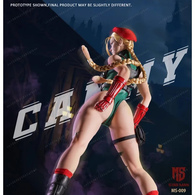 In Stock STAR MAN 1/6 Female Agent Bee Street Fighter Jiami MS-009 Movable Soldier Doll Hand Model Gift Collection
