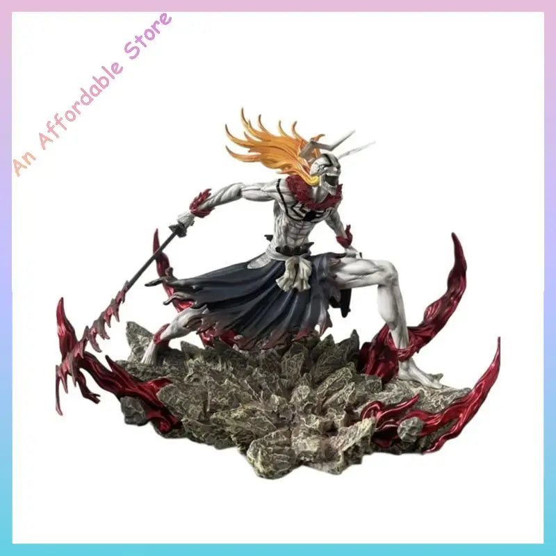 In Stock Bleach Ichigo Kurosaki Action Figure 2.0Gk Anime Figures High Quality Version Desktop Ornament Statue Birthday Gift