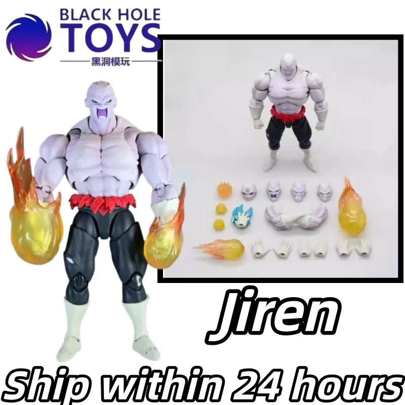 【Ship Within 24 Hours】BLACKHOLE TOYS Dragon Ball Series SHF [Son of God and Demon] Jiren 1/12 Action Figure Anime Character