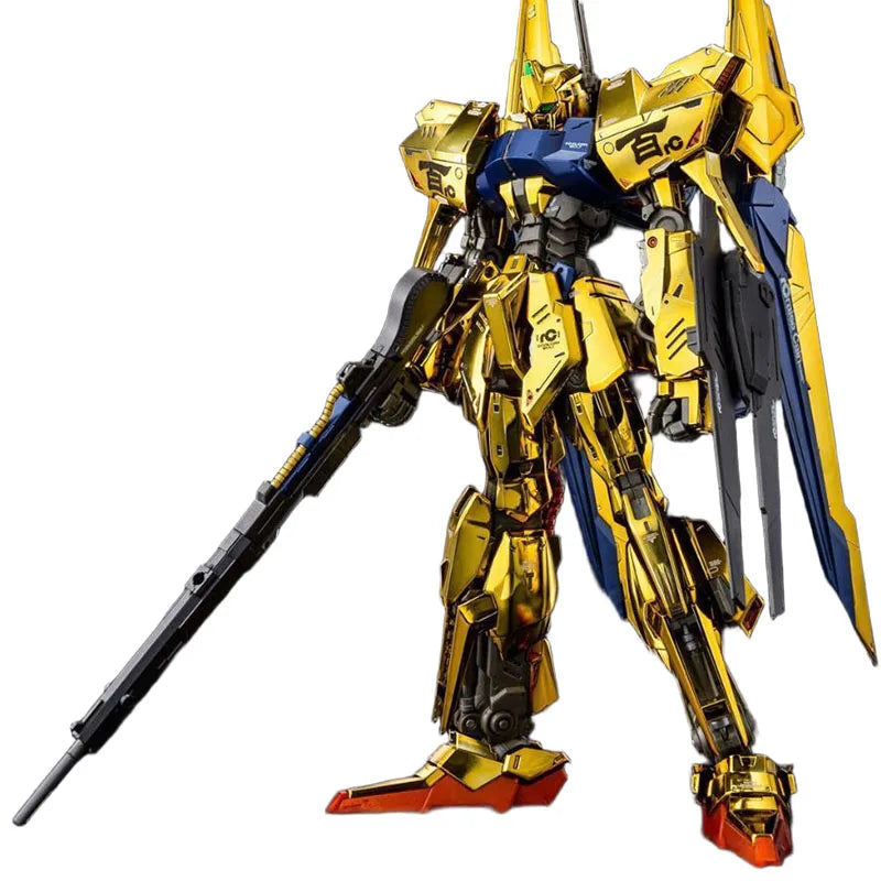 Bandai Original MODEL KIT GUNDAM MG HYAKU - SHIKI RAISE CAIN 1/100 Anime Action Figure Assembly Model Toys  Model Gifts for Boys