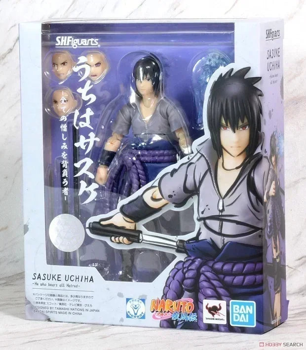 Bandai SHFiguarts 2.0 Jiraiya Kakashi Hatake No 1 Naruto top 99 Sasuke Orochimaru Uchiha Madara SHF Anime Figure Action Toy