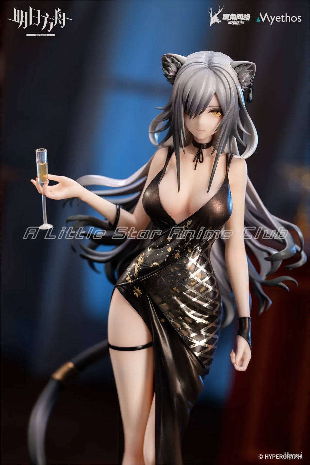 In Stock Original Myethos Arknights Schwarz Shengli Animation Figures Model Collection Gifts Toys
