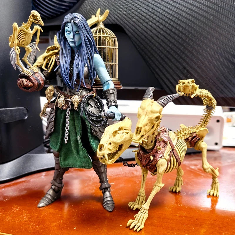 Genuine Four Horsemen Studio Mythic Legions Necronominus Series Undead Army Turpiculi Skeleton Beast  Action Figure Custom Model