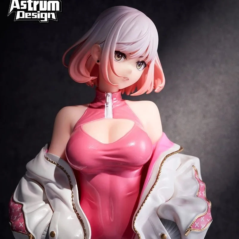 25cm Anime Figures Luna Sneakers High Slit Mask Style 2d Beautiful Girl Pvc Action Figure Desktop Ornament Collectible Toys Gift