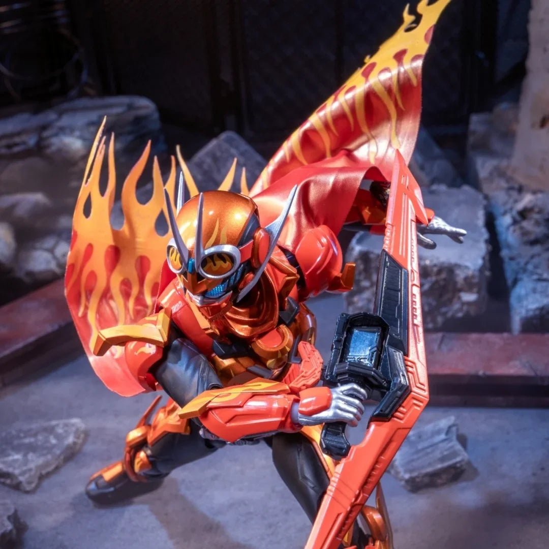 Kamen Rider Gotchard Daybreak SHF Anime NEW Handmade Glossy Cloak scarf clothes Built In Iron Wire Is Suitable for 1/12 Toys