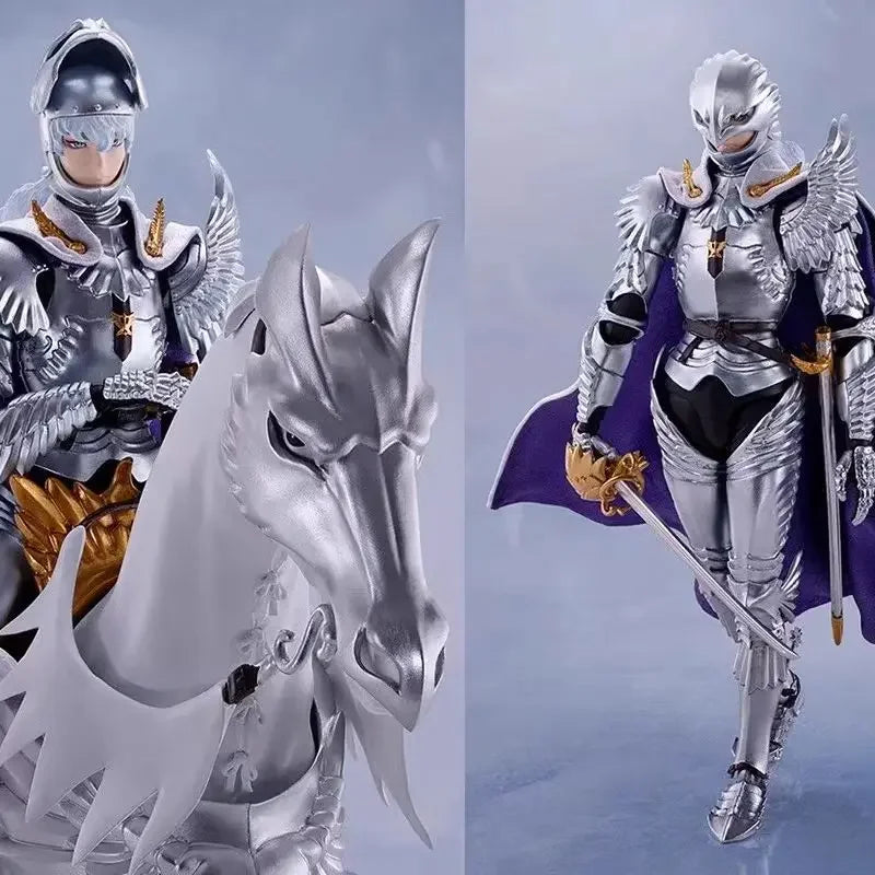In Stock Original Sh Figuarts Griffith SHF Hawk of Light Action Anime Figure Model Toy