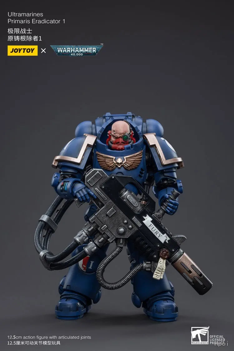 【UA】JOYTOY  Warhammer 40K  Scale 1/18 Action Figures Ultramarines Primaris Eradicator 1 Models Toys Gifts