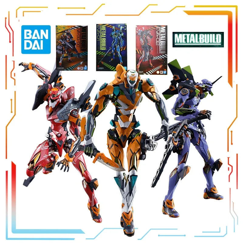 Bandai Original METAL BUILD Mech Fertigprodukte Serie EVA Erstmaschine Anime Actionfigur Modell Spielzeug Modell Geschenke für Jungen