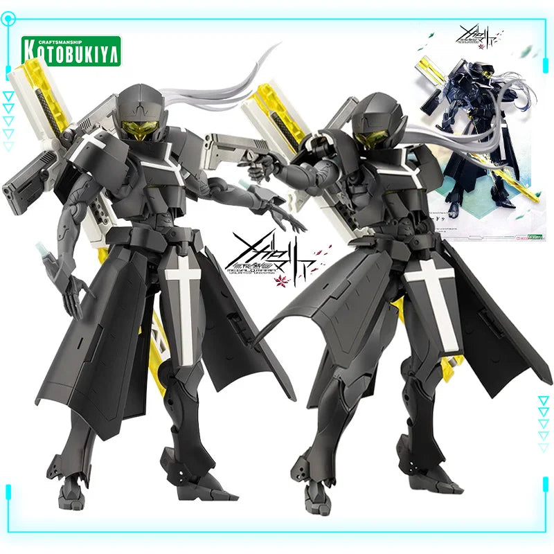 Kotobukiya Original Genuine Megalomaria Unlimited Universe Ghillie Dhu 18cm Mobile Suit Action Figures Toys Assembly Model Gifts