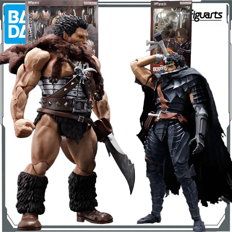 Bandai Original S.H.Figuarts BERSERK Anime Figur Nosferatu Zodd&BERSERK GUTS BERSERKER Rüstung 200mm&160mm Actionfiguren für Jungen