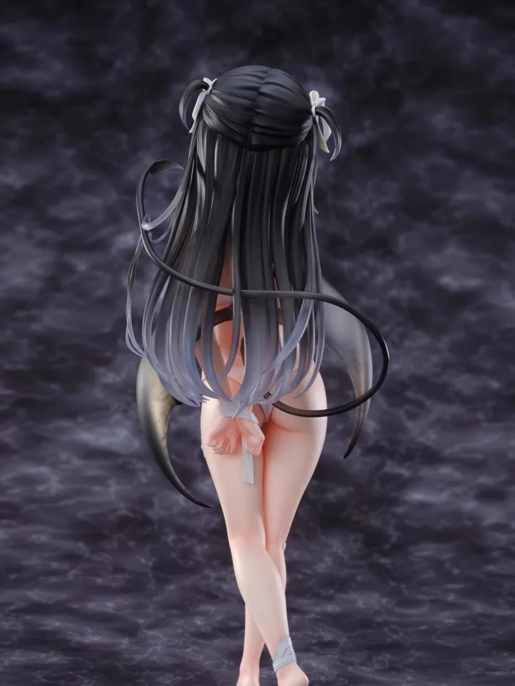 28Cm Practice Nurse Little Devil Lily Anime Figure Desktop Model Decorations Gifts Cute Anime Girl Box Model Collectible Figures