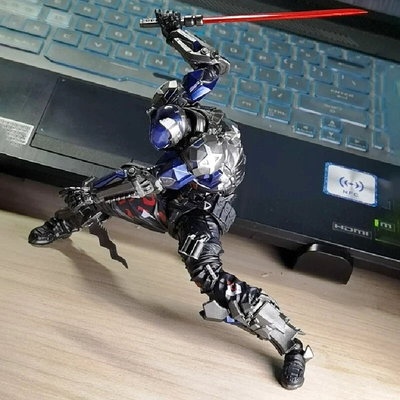 Amazing Yamaguchi Arkham Knight Red Hood Robin Jason Todd Figuarts Game Action Figure Model Toy Batman Collection Birthday Gifts
