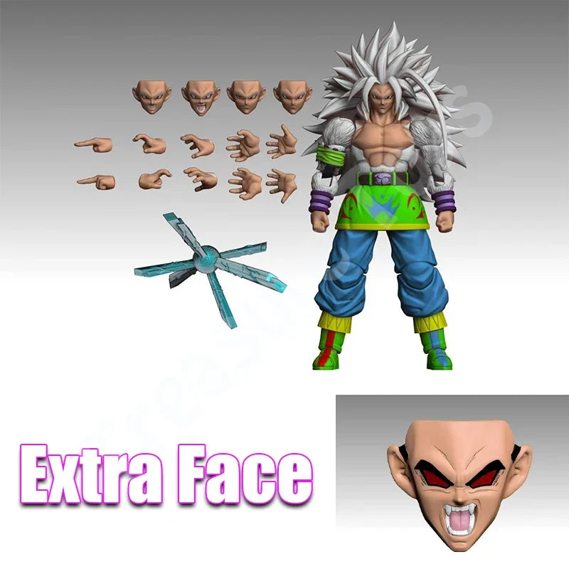 Black Hole Toys TK Custom Dragon Ball Z SHF Super Saiyan 5 SSJ 4 Son Goku Son Gohan Xicor Anime Action Figures Models Toys Gifts