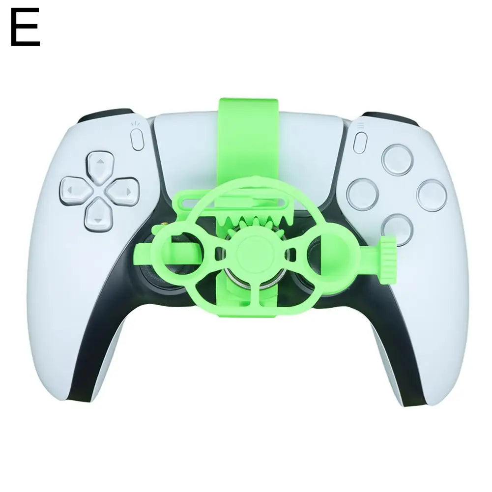 Colorful Gamepad Steering Wheel Accessories Mini 3D Printing For PS 5 Game Controller Auxiliary Replacement Accessories