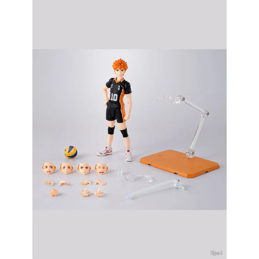 100% Authentic In Stock Genuine Bandai S.H.Figuarts Shoyo Hinata Haikyu!! Anime Action Figure Collection Model Toy