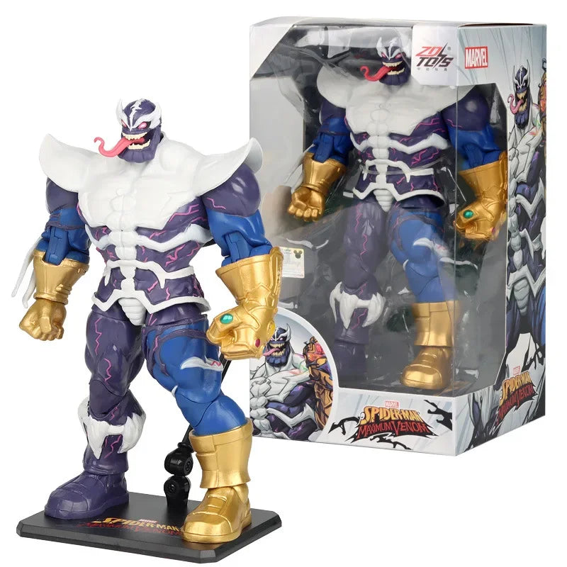 ZD Original Venom Parasitic Spider Man Iron Man Thanos Captain America Black Panther 1/10 Marvel legends Action Figure Anime Toy