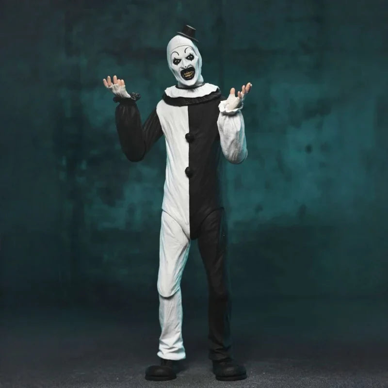 Neca Toys Terrifier Ultimate Art the Clown 17cm Action Figure Collectible Doll Decoration Gift for Fans And Collectors
