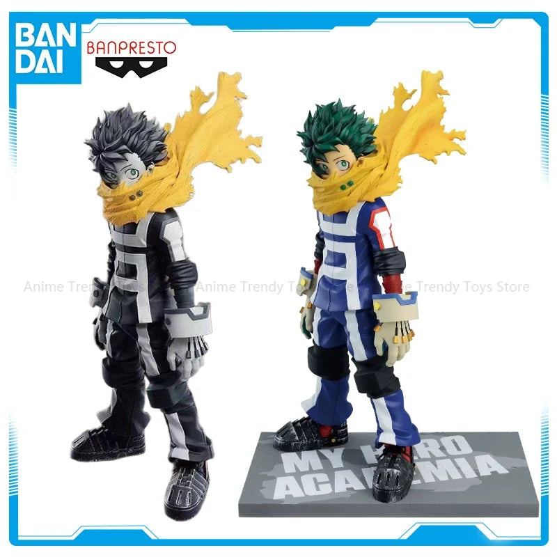 In Stock Original BANDAI BANPRESTO Izuku Midoriya Deku Anime 7th SEASON Action Figure PVC Model Collection Doll Gift WY
