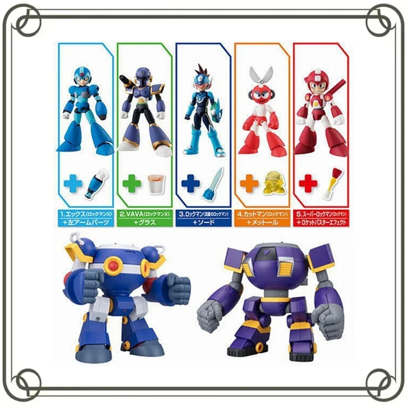 BANDAI Rockman EXE ZERO SMP Armor VAVA GACHA Action Figures Model Kids Toy