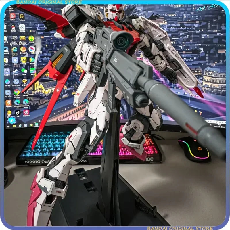 【IN STOCK】DABAN PG 1/60 bright red Strike with LED Assembly Model High Quality Collectible Action Figure Models Kids Gift