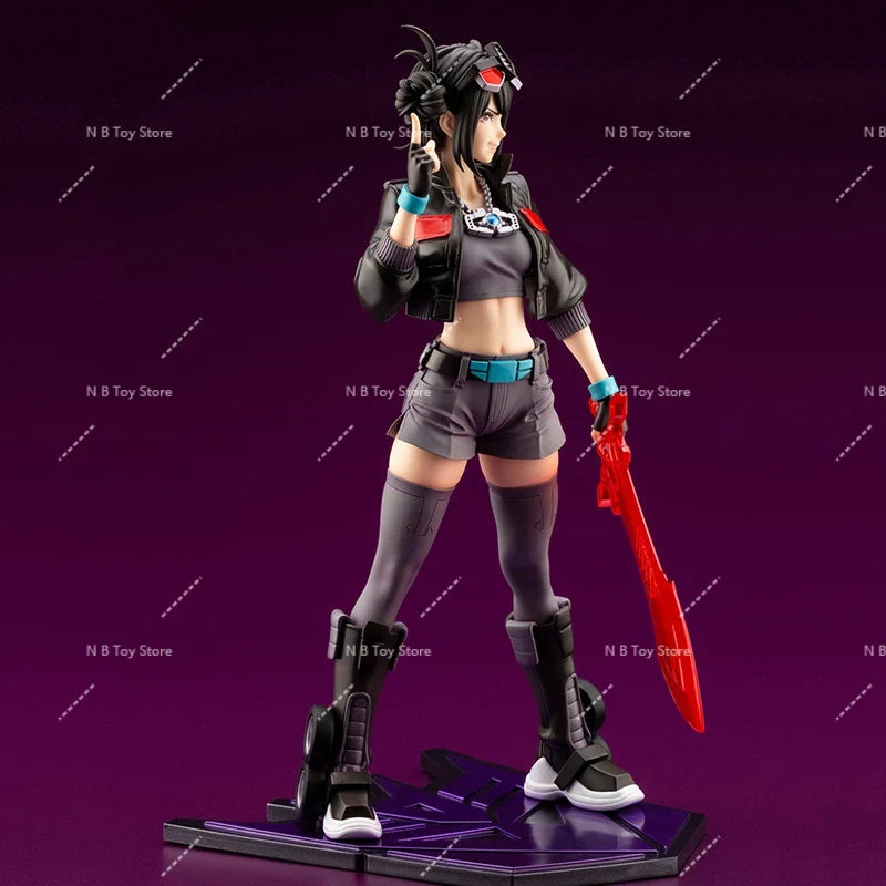 Original Kotobukiya Bishoujo Dark Optimus Prime Anime Figure PVC 23.5CM Collectible Model Satuette Ornament Gift