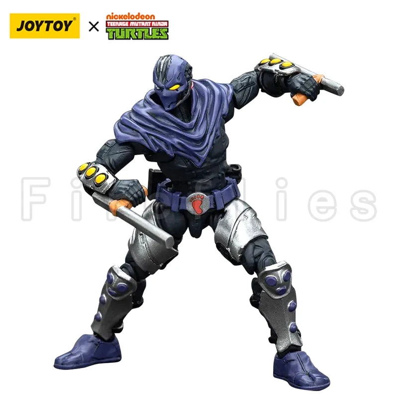 1/18 JOYTOY Action Figure Turtles Shredder Foot Clan AB Re-issue Version Anime Model Toy