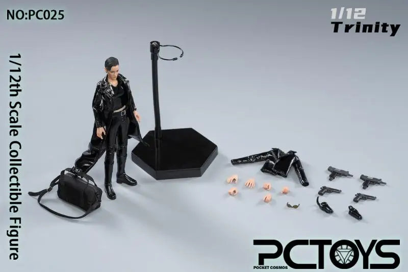 PCTOYS  PC024 1/12 Men Soldier Keanu Reeves Hacker Handsome Killer Empire Agent 6" Action Figure Body Toys