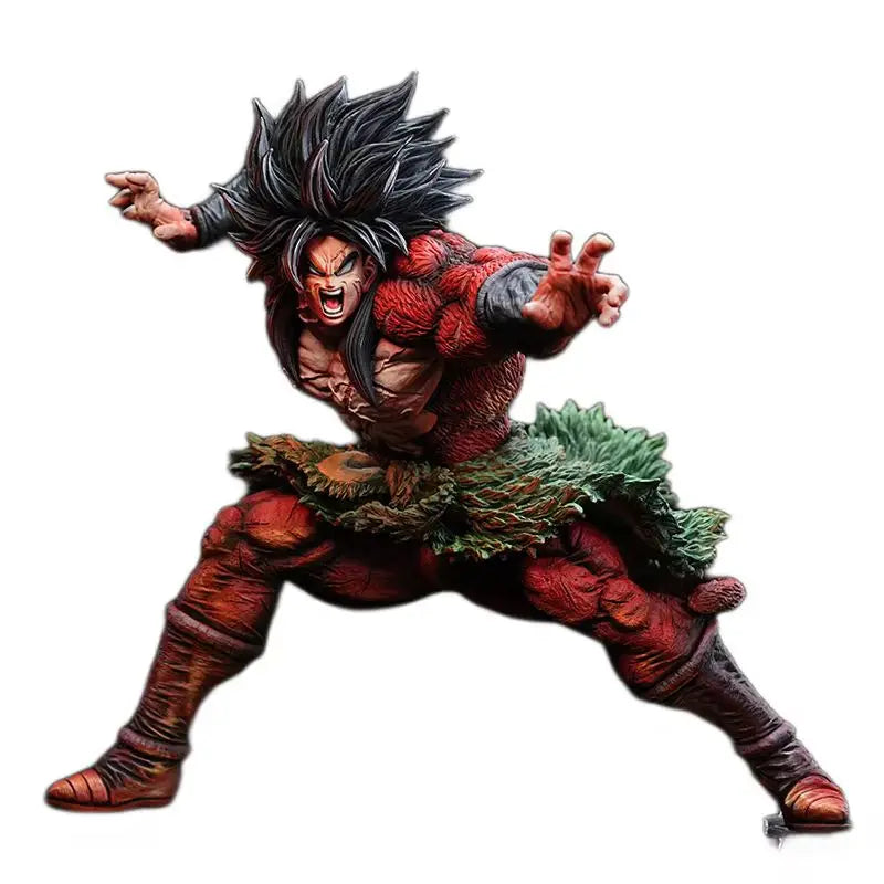 Action Figure Dragon Ball Broli Super Saiyan 28cm Handmade Animation Character Model Statue Collectible Desktop Decoration Gift