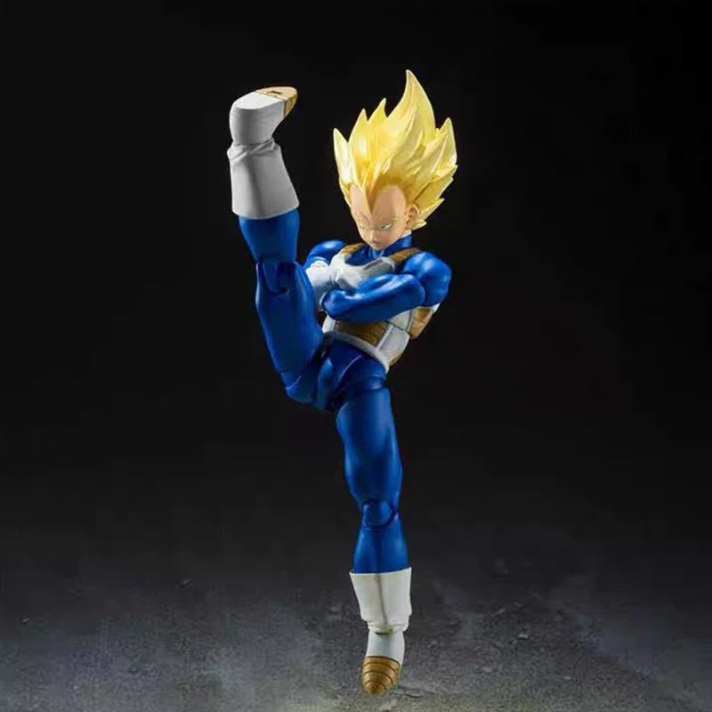 Shf Dragon Ball Z Anime Figures Super Saiyan Full Power Son Goku Vegeta Action Figure PVC Movable Collection Model Toys Gift