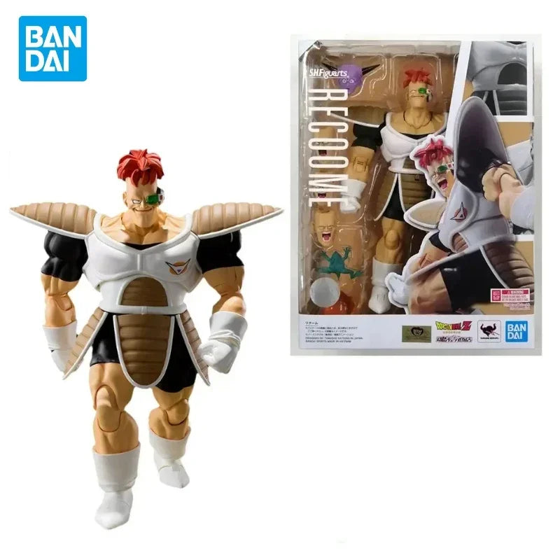 In Stock Genuine BANDAI S.H.Figuarts SHF Dragon Ball Z Recoome PVC Anime Action Figures Model Toy Collection Hoilday Doll Gifts