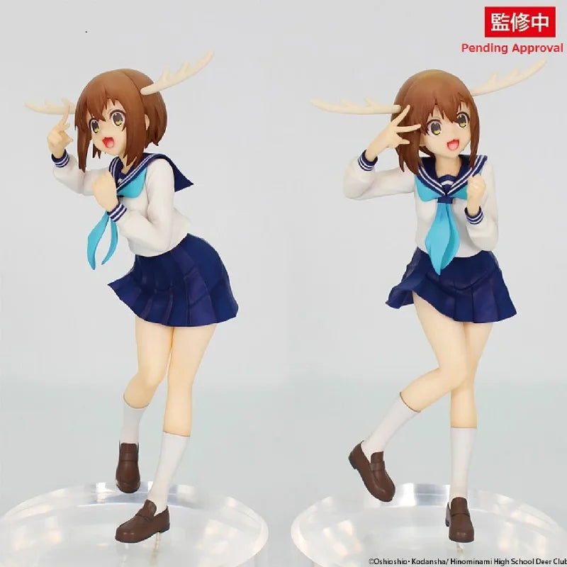 In Stock Original System Service Vivit My Deer Friend Nokotan Shikanoko Noko Pvc Anime Action Figures Model Collection Decorate