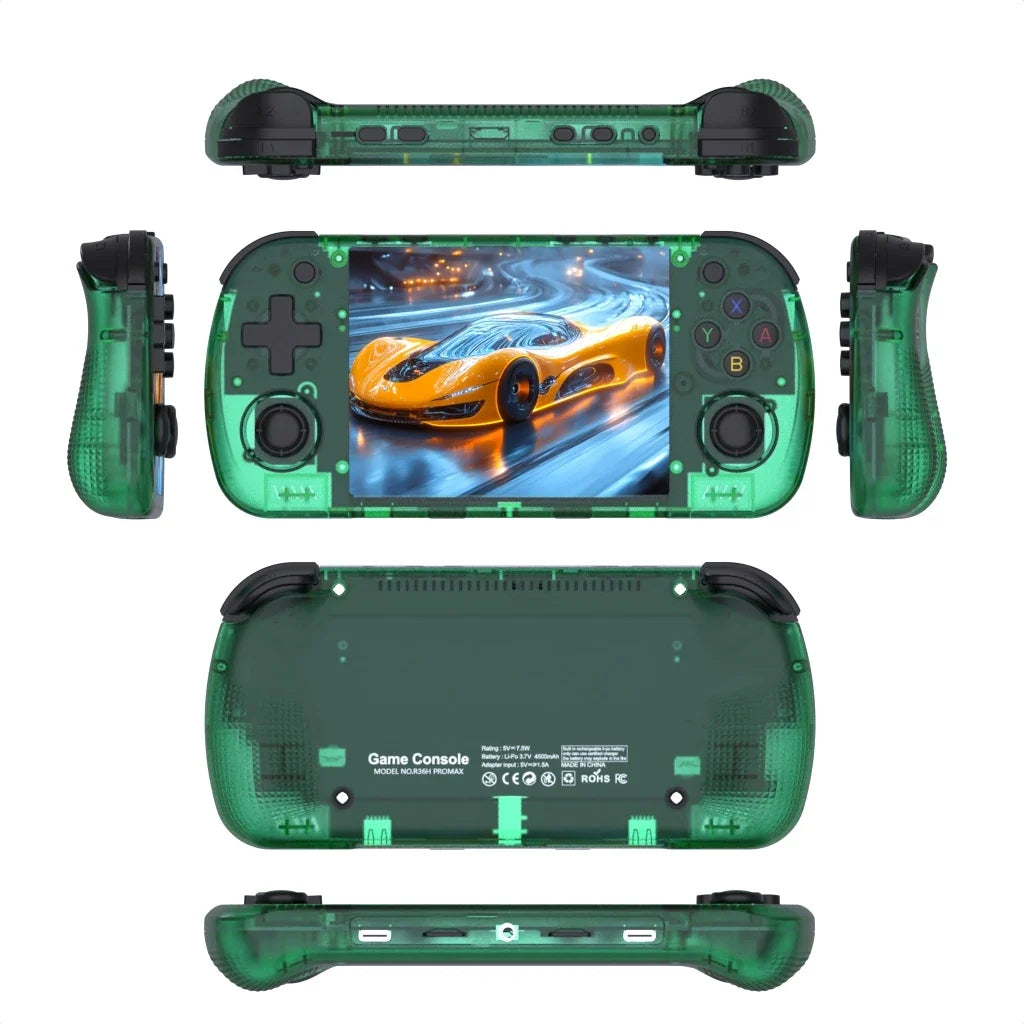 BOYHOM R36H PRO/R36HPROMAX Retro Handheld Console Linux+ARKOS Open Source WIFI 4.2 Inch IPS 64GB Portable Game Player