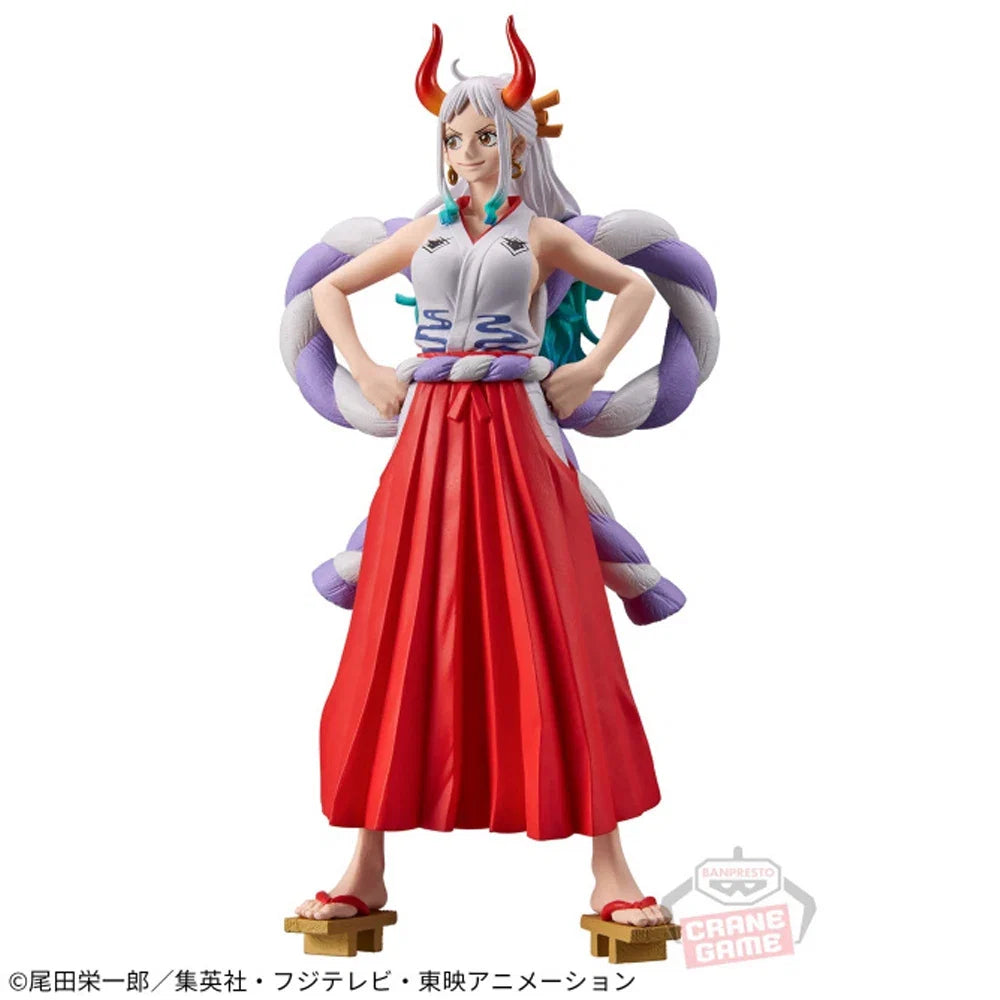 In Stock Original Banpresto KOA King of Artist One Piece Kawaii Yamato Action Figure Anime Genuine Model Toy