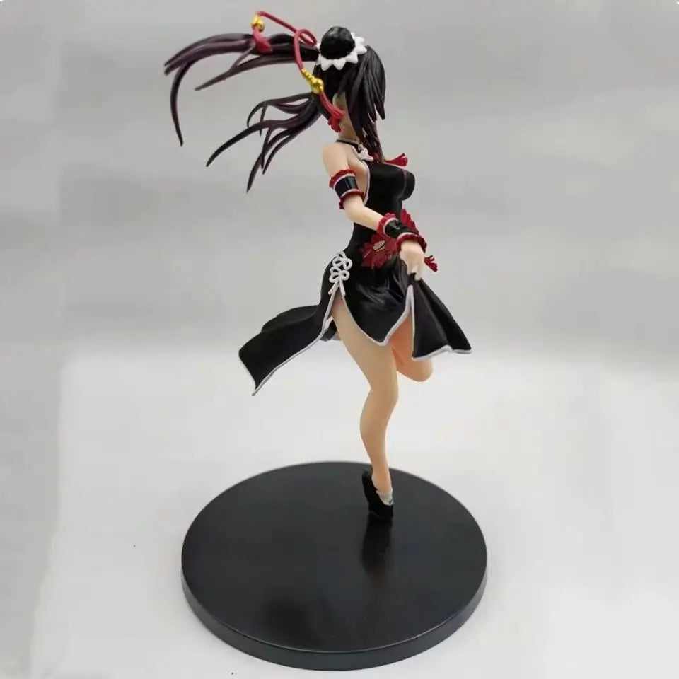 21cm 8.2 inch Anime Tokisaki Kurumi Figures Pvc Statue Desktop Ornamen Collection Statue Model Decoration Room Desk Toys Childre